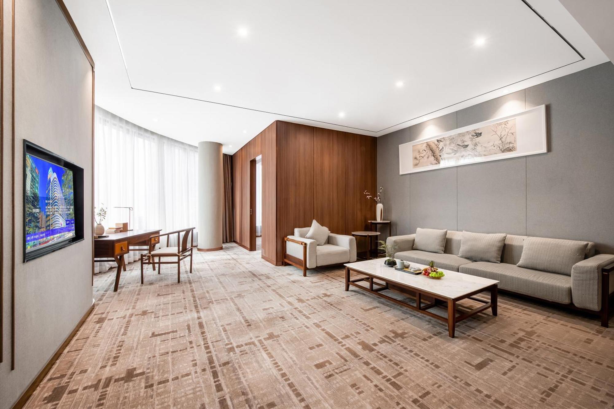 Holiday Inn Guangzhou Zhujiang New Town By Ihg Exterior foto
