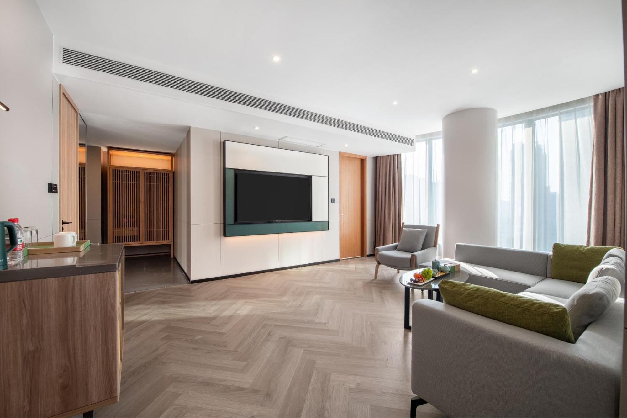 Holiday Inn Guangzhou Zhujiang New Town By Ihg Exterior foto