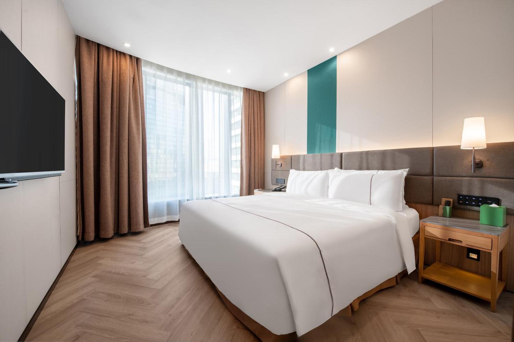 Holiday Inn Guangzhou Zhujiang New Town By Ihg Exterior foto